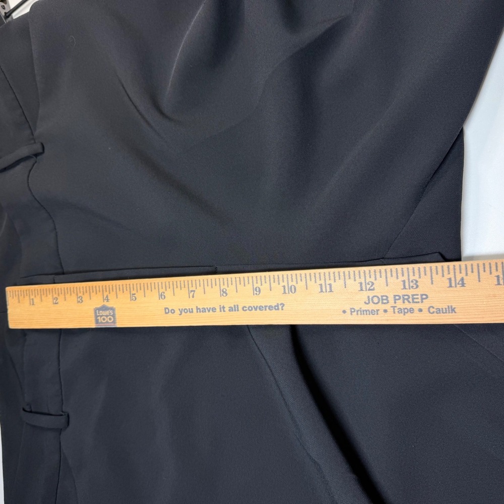 Chico's Wide Leg Trousers Women 2.5 Black Career Professional Office Wear - Picture 9 of 10